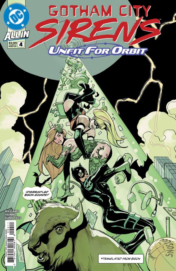 GOTHAM CITY SIRENS UNFIT FOR ORBIT #4 (OF 5) CVR A DODSON DC COMICS (24th July 2025)