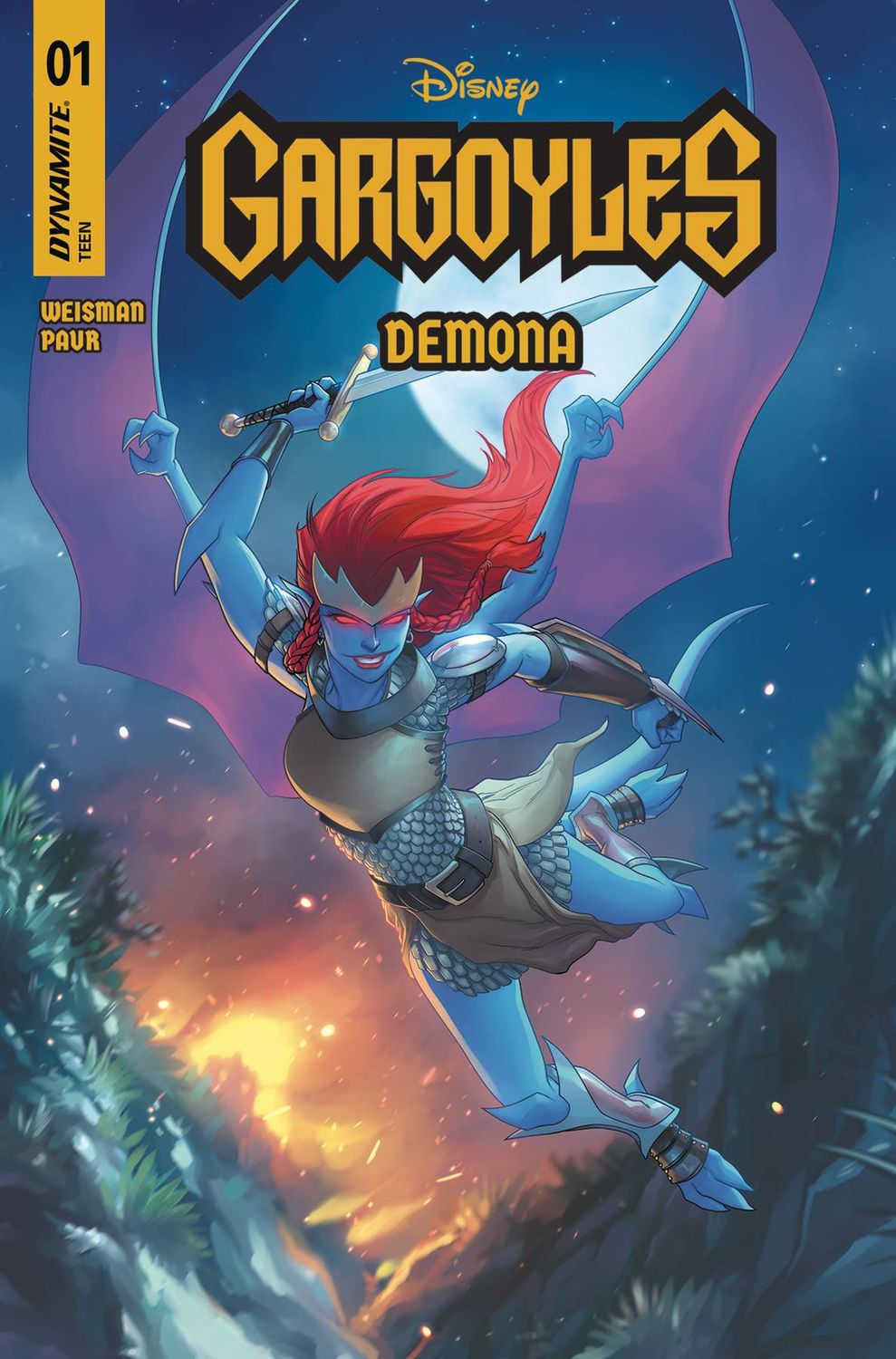 GARGOYLES DEMONA #1 CVR A HETRICK DYNAMITE (24th July 2025)