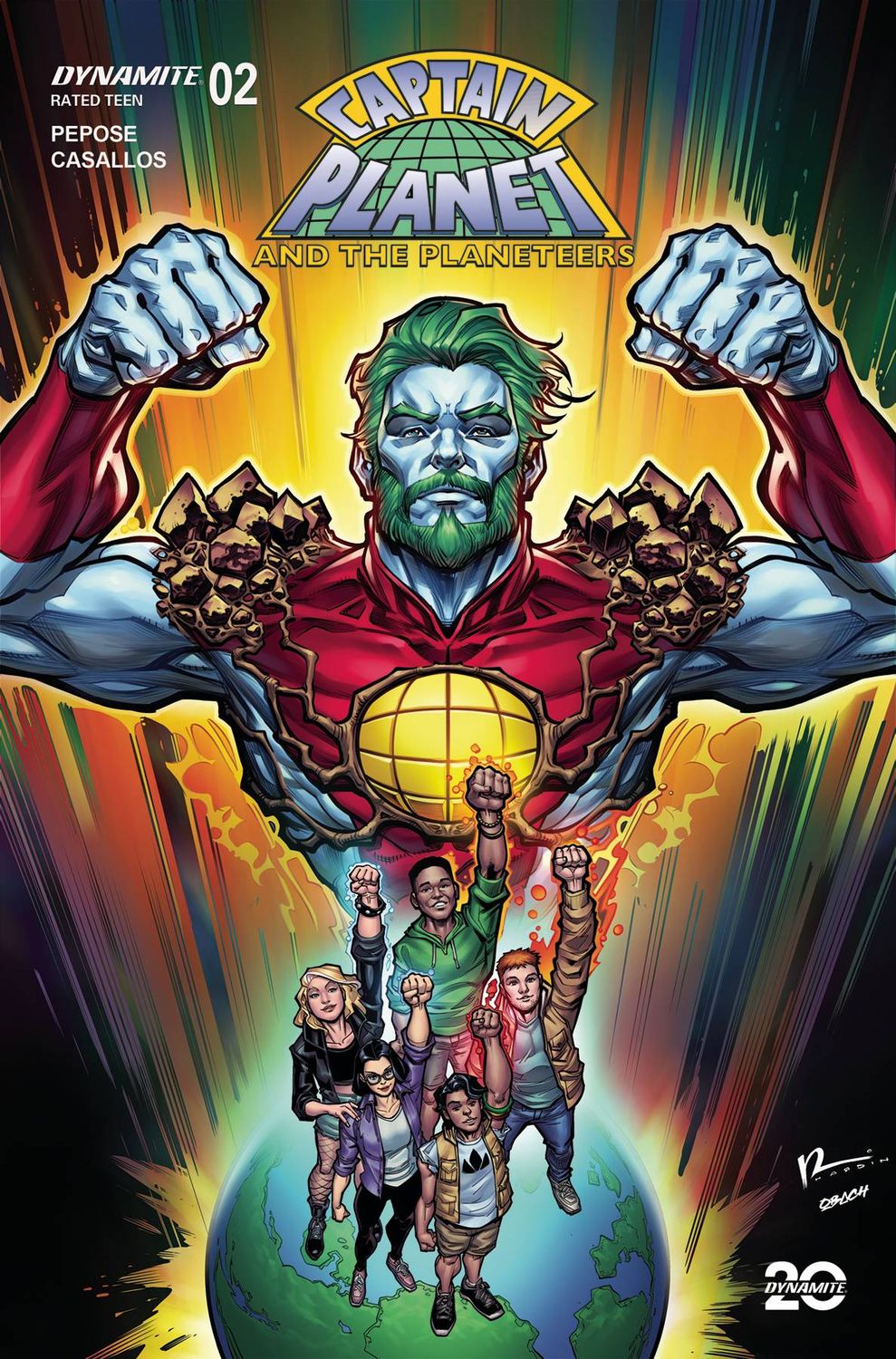 CAPTAIN PLANET #2 CVR A HARDIN DYNAMITE (24th July 2025)
