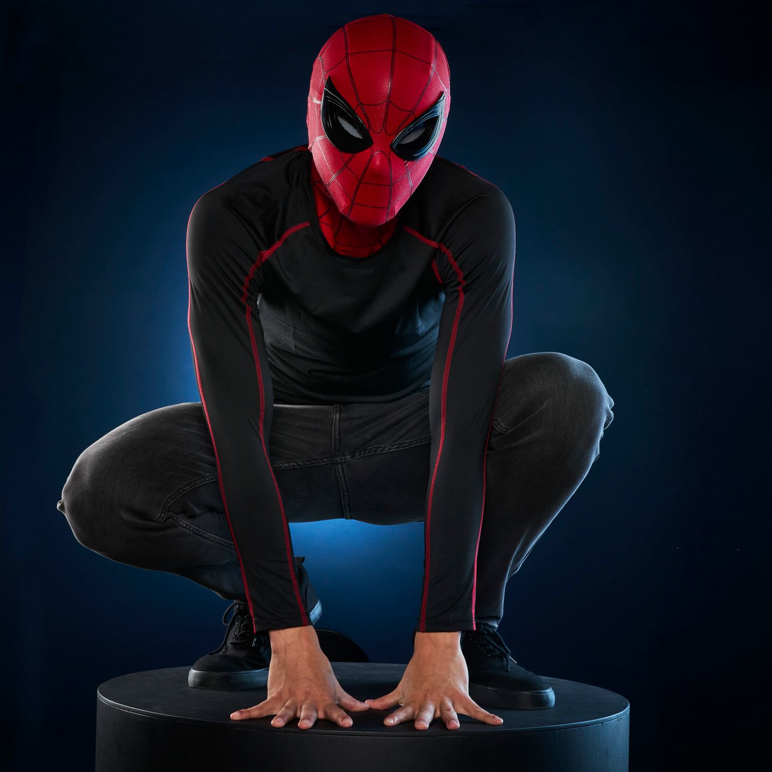 Marvel Legends Spider Man Homecoming Premium Electronic Expressive