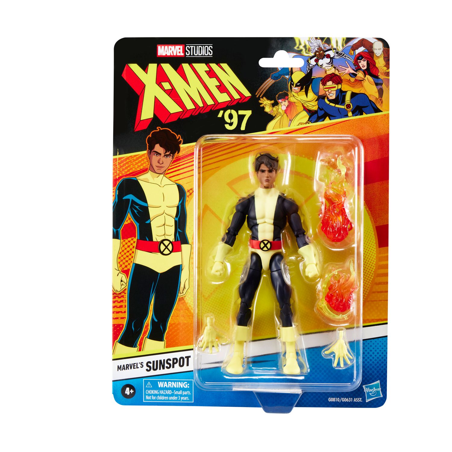 ***PRE ORDER*** Marvel Legends 6" X-Men 97 Wave 3 Sunspot (Roberto Da Costa) Action Figure