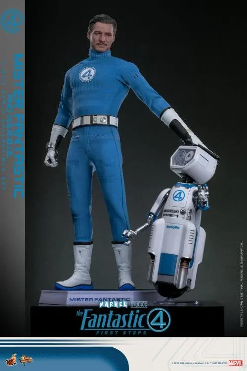 ***PRE ORDER*** Hot Toys The  Fantastic Four: First Steps Mister Fantastic (Deluxe Edition) With H.E.R.B.I.E. (Herbie)