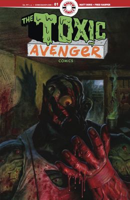 TOXIC AVENGER COMICS #1 CVR A HARPER (MR) AHOY COMICS (30th July 2025)