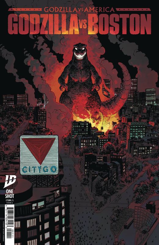 GODZILLA VS AMERICA BOSTON #1 CVR A SHERMAN IDW (30th July 2025)