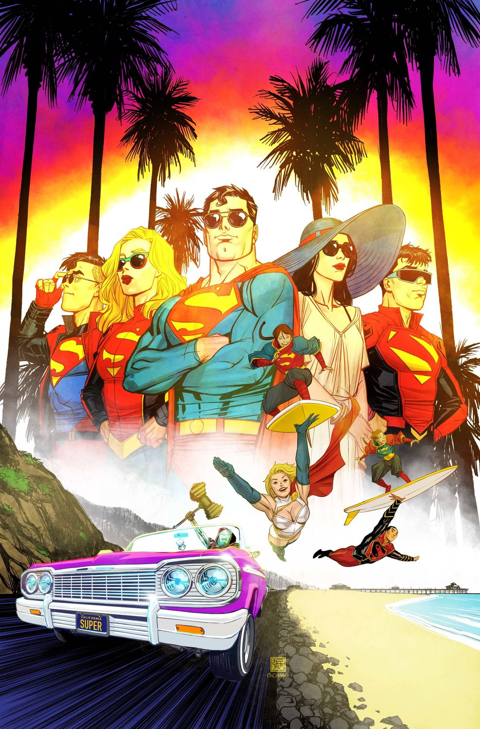 DCS KAL-EL-FORNIA LOVE #1 (ONE SHOT) CVR A BERNARD CHANG DC COMICS (30th July 2025)
