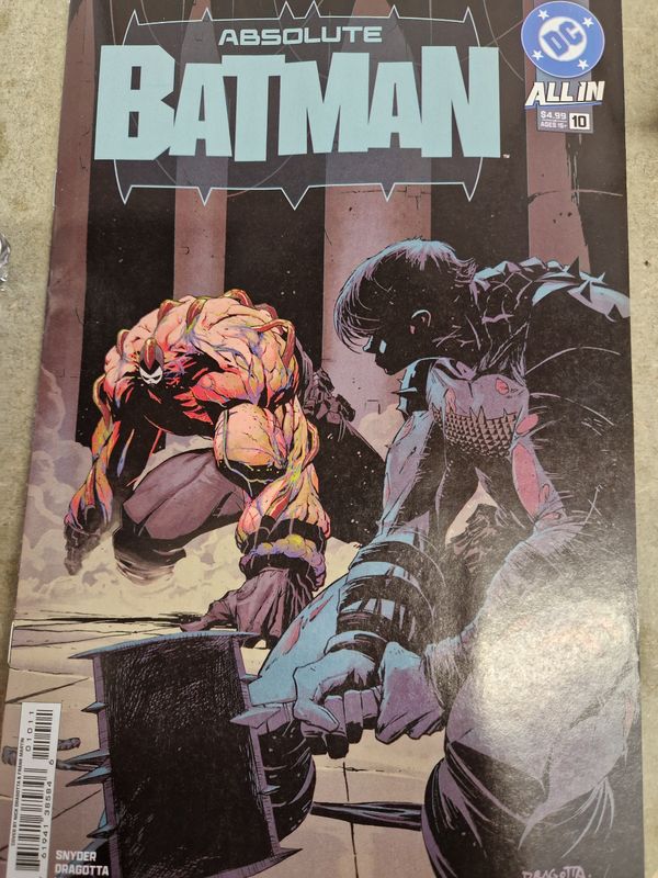 ABSOLUTE BATMAN #10 CVR A NICK DRAGOTTA DC COMICS (24th July 2025)