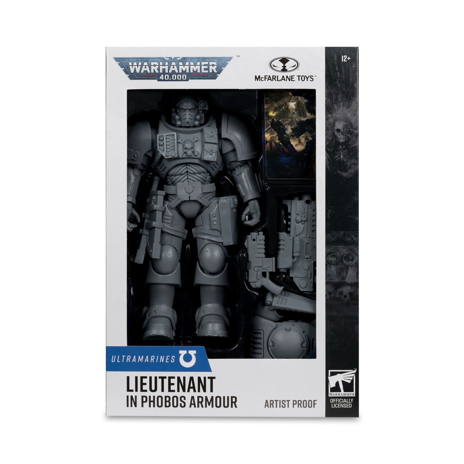 McFarlane Toys Warhammer 40,000 Lieutenant in Phobos Armour (Ultramarines) Artist Proof