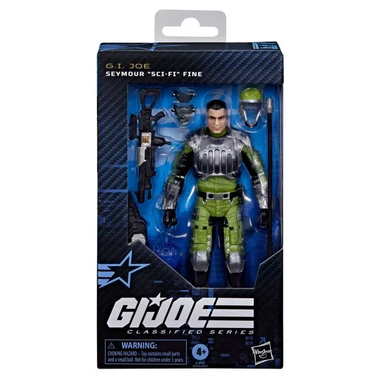 ***PRE ORDER*** GI JOE Classified Series 6" #177 Seymour “Sci Fi” Fine Action Figure