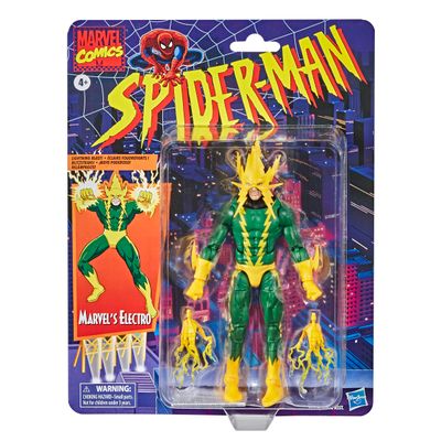 ***PRE ORDER*** Marvel Legends 6" Spider-Man Vintage Wave 1 Electro