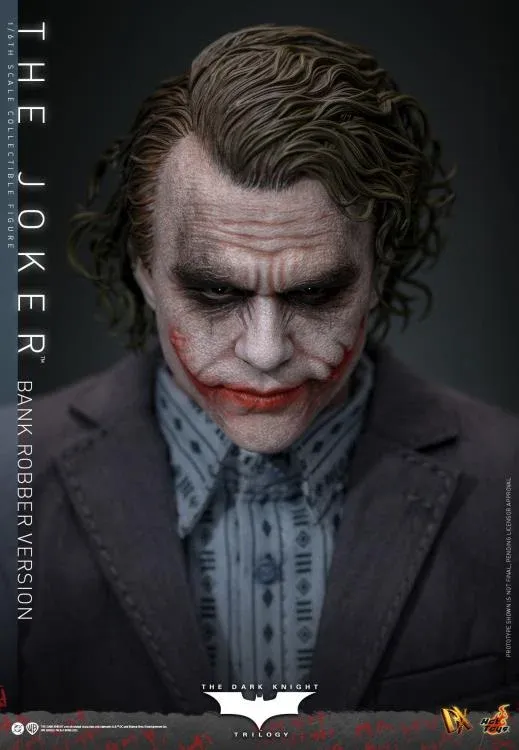 PRE ORDER** Hot Toys The Dark Knight The Joker Bank Robber Version