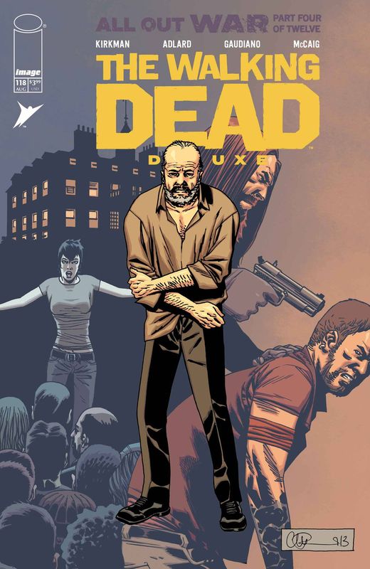 WALKING DEAD DELUXE #118 CVR B CHARLIE ADLARD & DAVE MCCAIG IMAGE COMICS (6th August 2025)