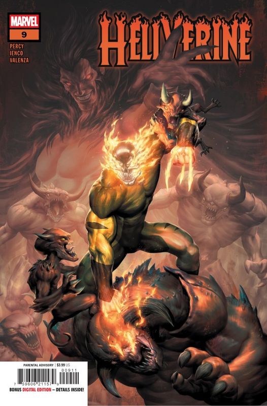 HELLVERINE #9 MARVEL COMICS (6th August 2025)