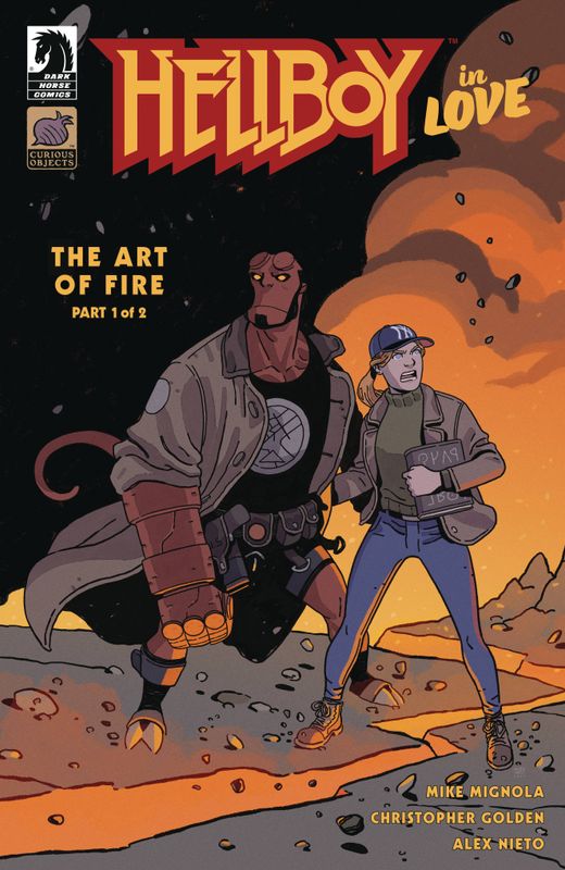 HELLBOY IN LOVE ART OF FIRE #1 DARK HORSE (6th August 2025)