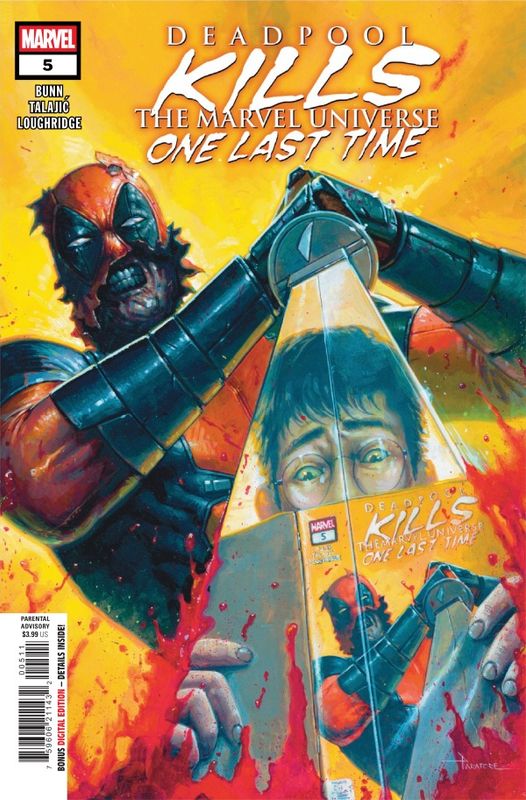 DEADPOOL KILLS THE MARVEL UNIVERSE ONE LAST TIME #5 (OF 5) MARVEL COMICS (6th August 2025)