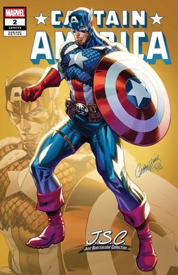 CAPTAIN AMERICA #2 J SCOTT CAMPBELL VAR MARVEL COMICS (6th August 2025)