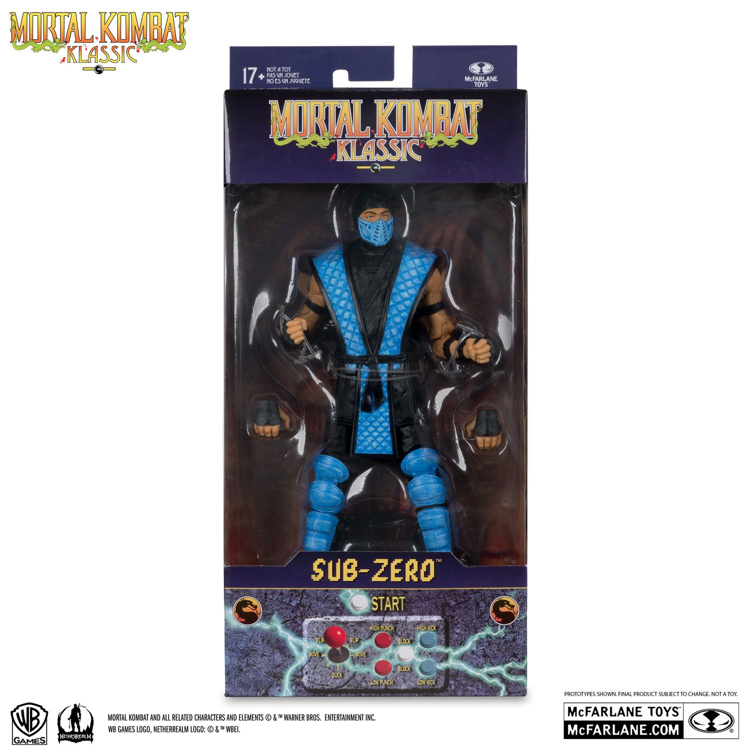 **PRE-ORDER** McFarlane Toys Mortal Kombat Klassic Sub-Zero 7in Action Figure