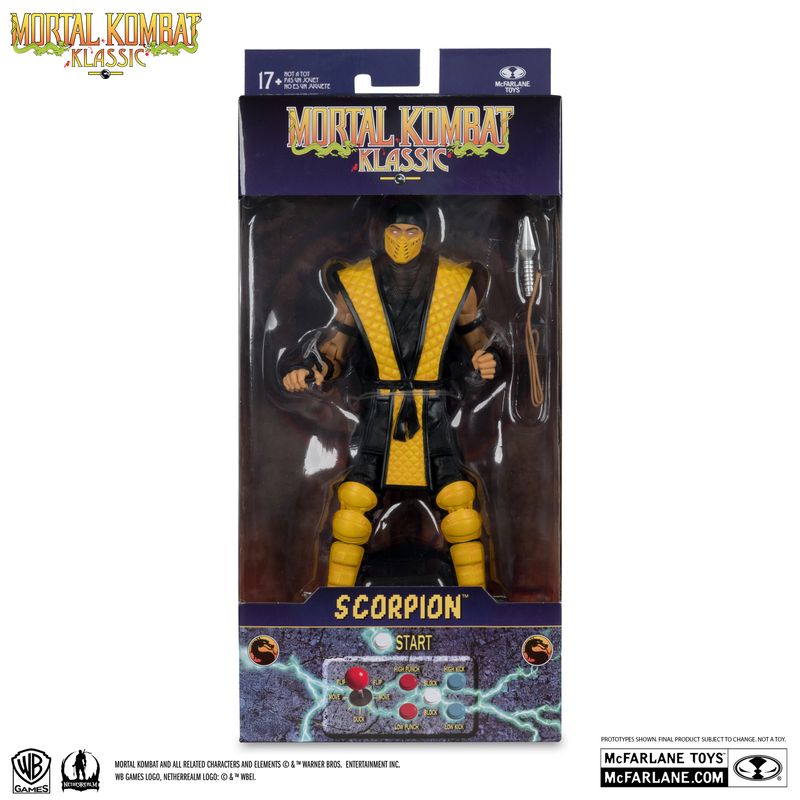 **PRE-ORDER** McFarlane Toys Mortal Kombat Klassic Scorpion 7in Action Figure