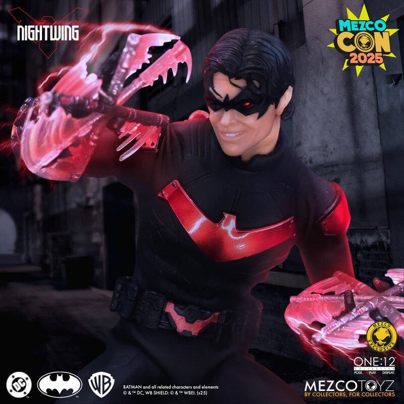 **PRE ORDER** MEZCO ONE:12 COLLECTIVE DC Universe Nightwing NEW 52 EDITION (SDCC 2025 EXCLUSIVE)