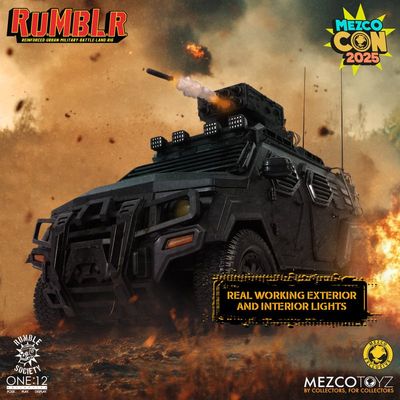 **PRE ORDER** MEZCO ONE:12 COLLECTIVE R.U.M.B.L.R. & Death Adder (SDCC 2025 EXCLUSIVE)