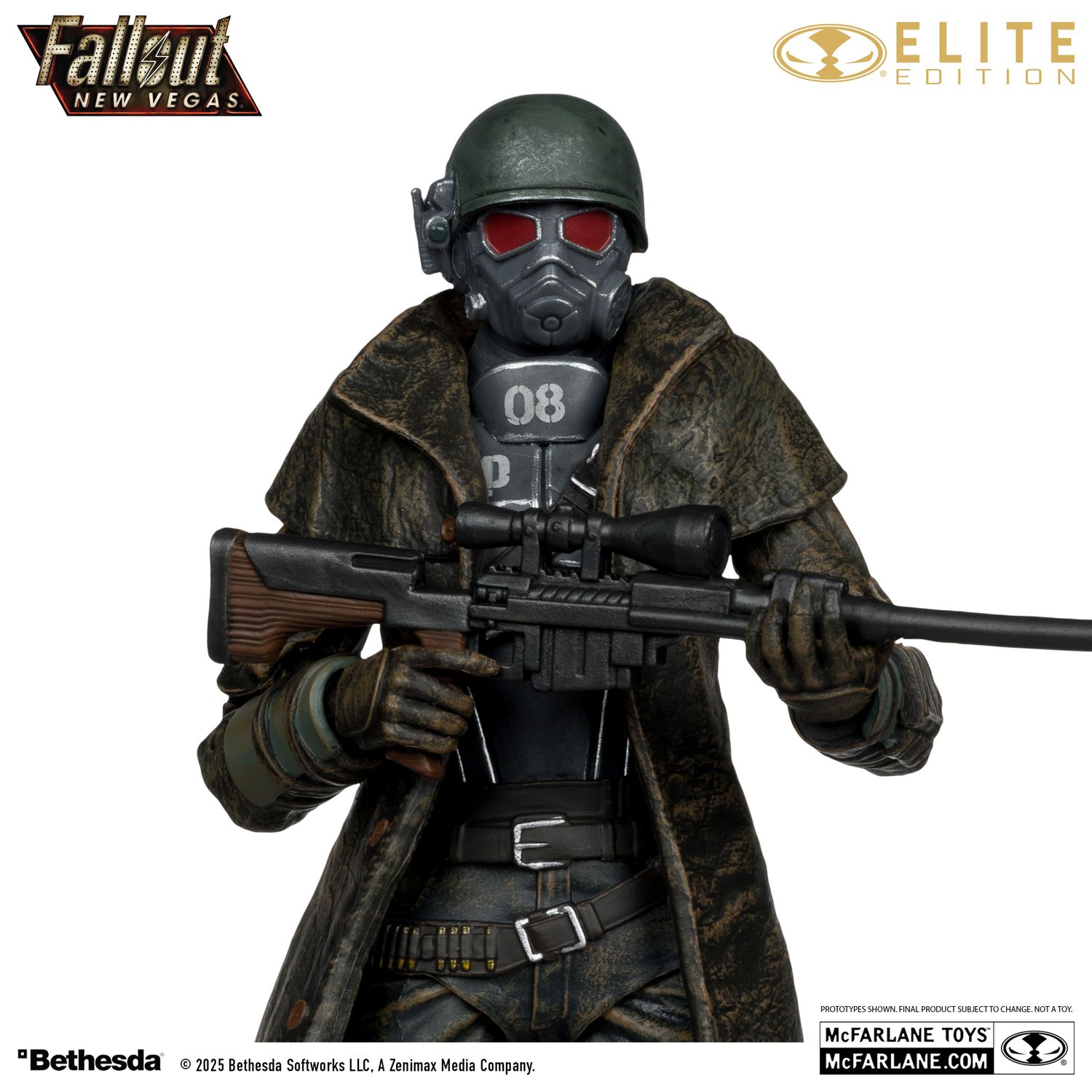 ** PRE-ORDER** McFarlane Toys Fallout New Vegas NCR Ranger 7in Deluxe Action Figure McFarlane Elite Edition