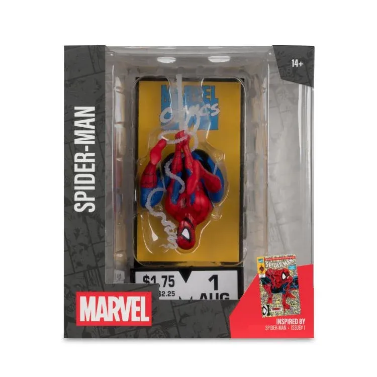 ** PRE-ORDER** McFarlane MARVEL 1:10th Scale Spider-Man #1 Corner Box Collectible