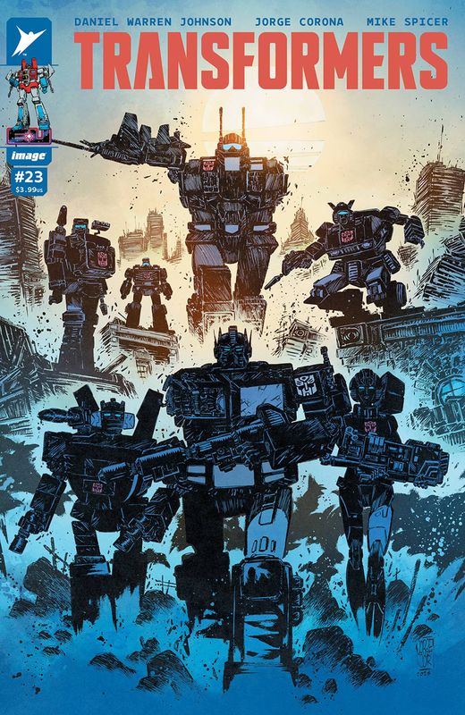 TRANSFORMERS #23 CVR B JORGE CORONA & MIKE SPICER VAR IMAGE COMICS (13th August 2025)