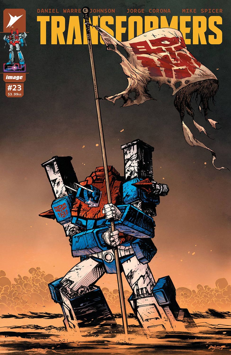 TRANSFORMERS #23 #23 CVR A DANIEL WARREN JOHNSON & MIKE SPIC IMAGE COMICS (13th August 2025)