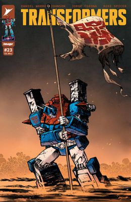 TRANSFORMERS #23 #23 CVR A DANIEL WARREN JOHNSON & MIKE SPIC IMAGE COMICS (13th August 2025)