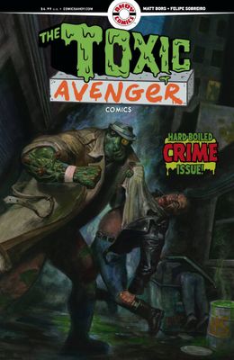 TOXIC AVENGER COMICS #2 CVR A HARPER (MR) AHOY COMICS (13th August 2025)