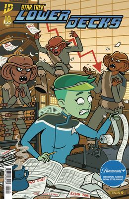 STAR TREK LOWER DECKS #10 CVR A SMITH IDW (13th August 2025)