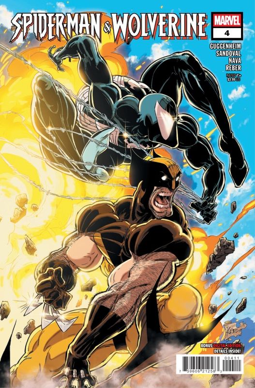 SPIDER-MAN & WOLVERINE #4 MARVEL COMICS (13th August 2025)