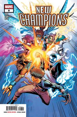 NEW CHAMPIONS #8 MARVEL COMICS (13th August 2025)