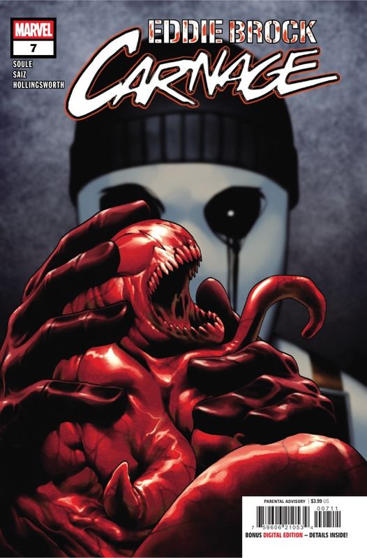 EDDIE BROCK CARNAGE #7 MARVEL COMICS (13th August 2025)