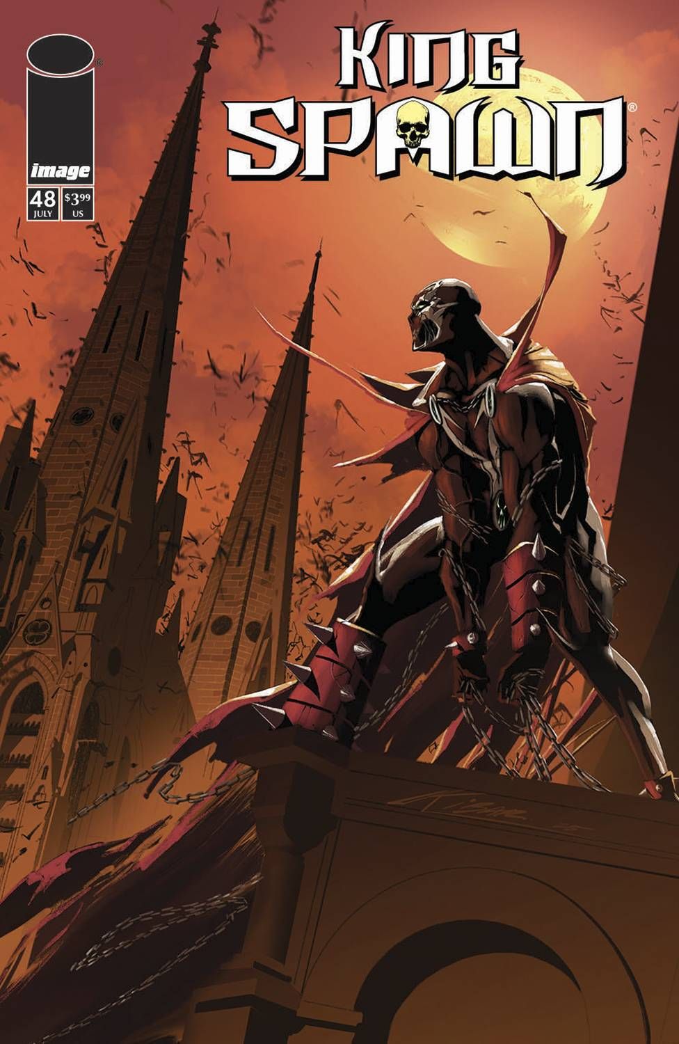 KING SPAWN #48 CVR A KIBAR IMAGE COMICS (13th August 2025)