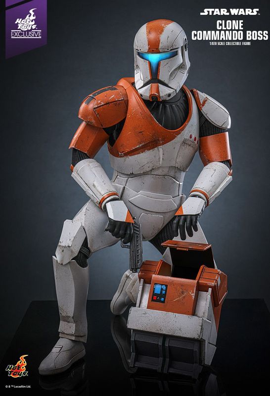 Hot Toys 1:6 Clone Commando BOSS (Star Wars: The Clone Wars) EXCLUSIVE (LIMITED EDITION)