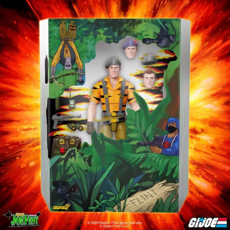Super7 GI JOE Ultimate Flint (TIGER FORCE Ver.) SDCC 2025 Exclusive Super7 GI JOE Ultimate Flint (TIGER FORCE Ver.) SDCC 2025 Exclusive