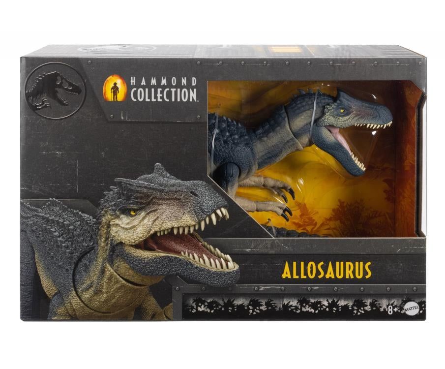 Mattel Jurassic World Hammond Collection Allosaurus Action Figure