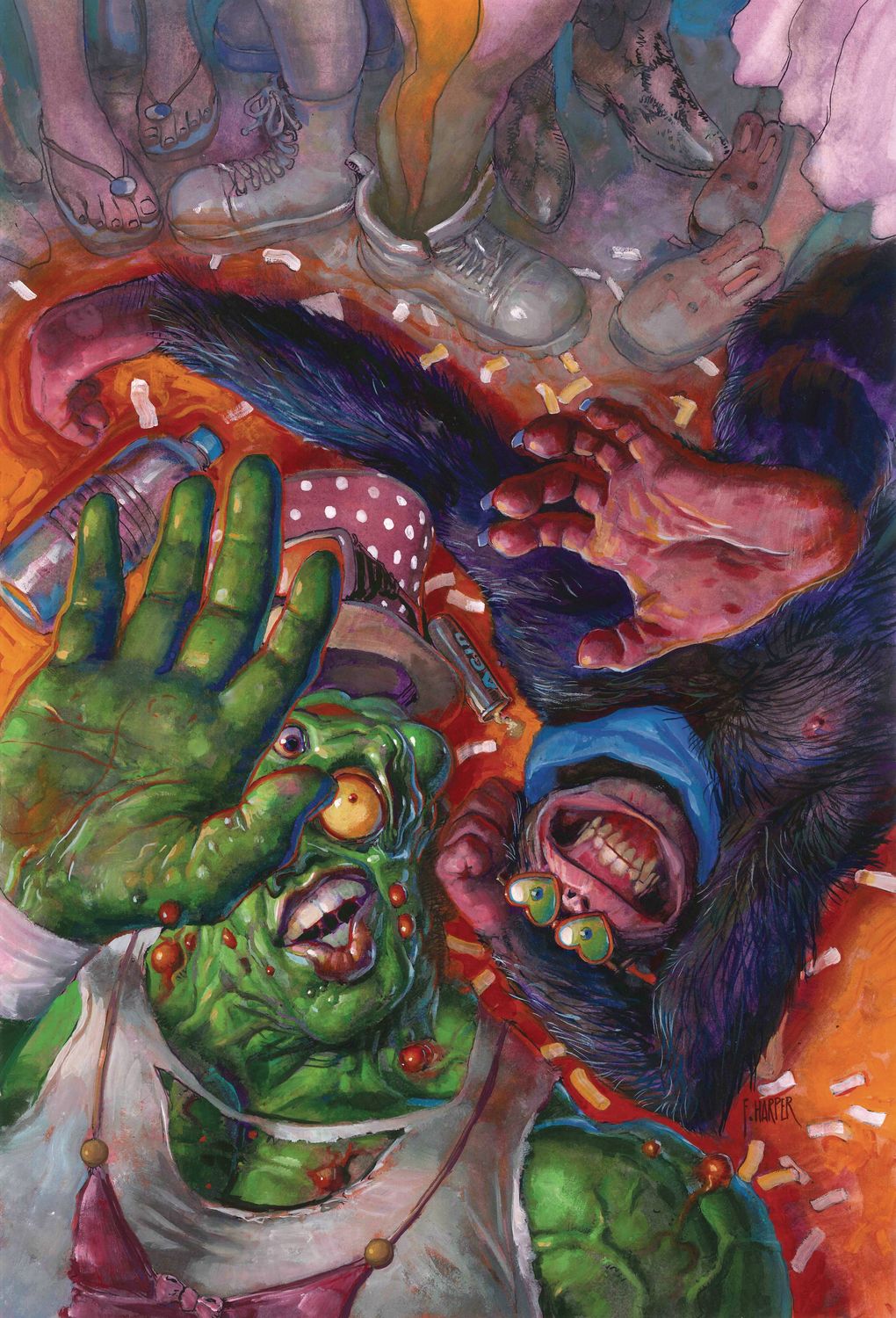 TOXIE TEAM UP #3 (OF 5) CVR A HARPER (MR) AHOY COMICS (20th August 2025)