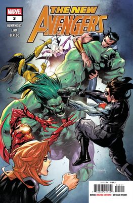 THE NEW AVENGERS #3 MARVEL COMICS (20th August 2025)