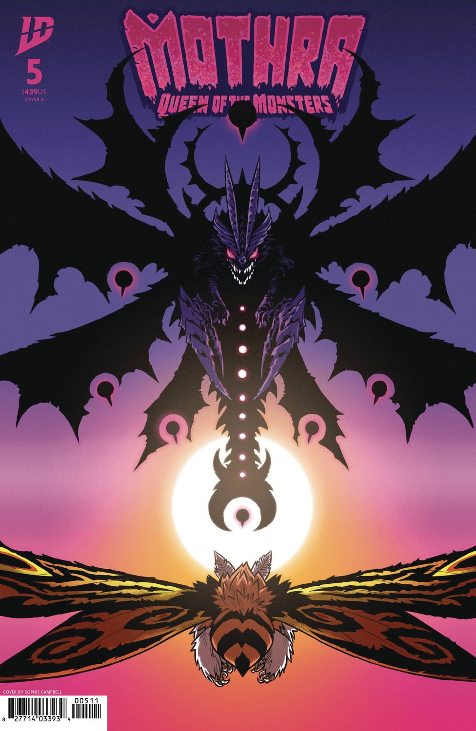 MOTHRA QUEEN OF MONSTERS #5 CVR A CAMPBELL IDW (20th August 2025)