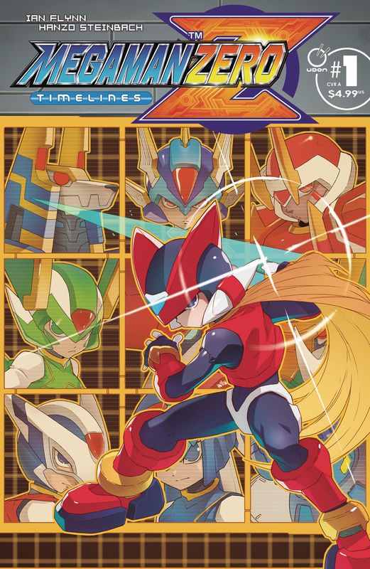 MEGA MAN ZERO TIMELINES #1 CVR A STEINBACH UDON COMICS (20th August 2025)