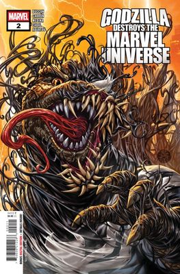 GODZILLA DESTROYS THE MARVEL UNIVERSE #2 MARVEL COMICS (20th August 2025)