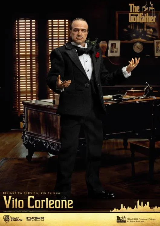 **PRE ORDER** Beast Kingdom The Godfather Dynamic 8ction Heroes DAH 144P Vito Corleone Action Figure