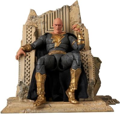 **PRE ORDER** Medicom MAFEX No. 286 Black Adam (GOLD SUIT WITH THRONE VERSION) (2022)