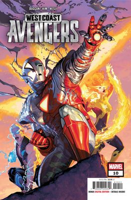 WEST COAST AVENGERS #10 MARVEL COMICS (27th August 2025)