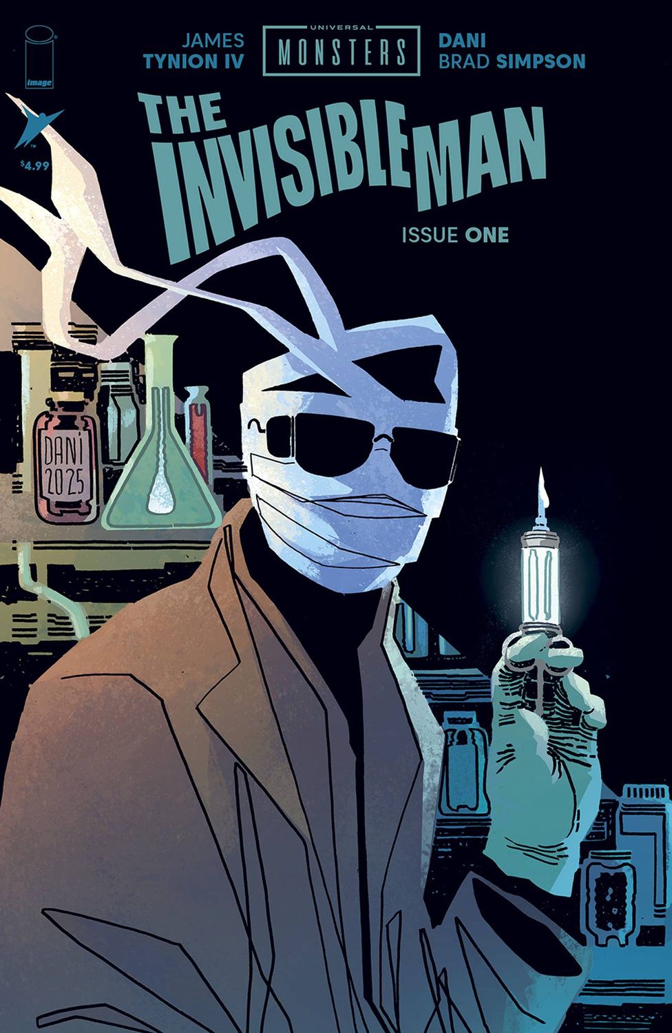 UNIVERSAL MONSTERS INVISIBLE MAN #1 (OF 4) CVR A DANI IMAGE COMICS (27th August 2025)