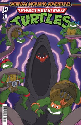 TMNT SATURDAY MORNING ADV #28 CVR A SCHOENING IDW (27th August 2025)
