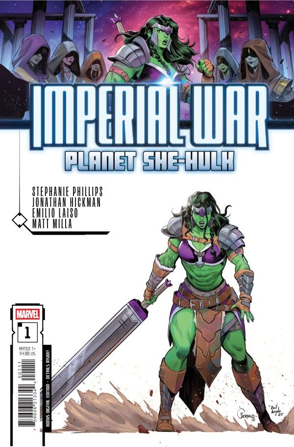 IMPERIAL WAR PLANET SHE-HULK #1 MARVEL COMICS (27th August 2025)