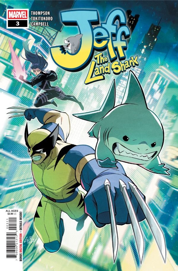 JEFF THE LAND SHARK #3 MARVEL COMICS (27th August 2025)