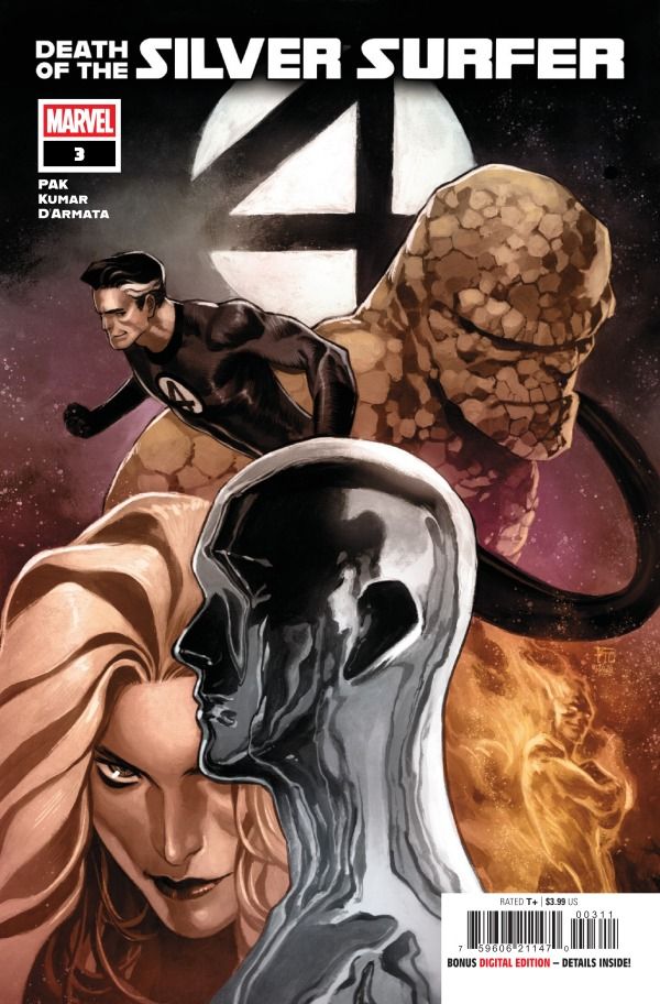 DEATH OF THE SILVER SURFER #3 MARVEL COMICS (27th August 2025)